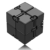 Funxim Infinity Cube, Unendlicher Würfel Spielzeug, Magic Unendlicher Flip Würfel Dekompression Spielzeug, Tötungs Zeit Zappeln Spielwaren Stressabbau Würfel (Schwarz) - 1