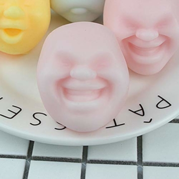 heacker Anti Stress Gesicht Reliever Grape Kugel Entspannen Puppe Relief Spielzeug Spaß Prank Geek Gadget Zufalls Expression - 2